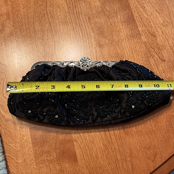 Bead & Rhinestone Clutch - Picture 9 of 9